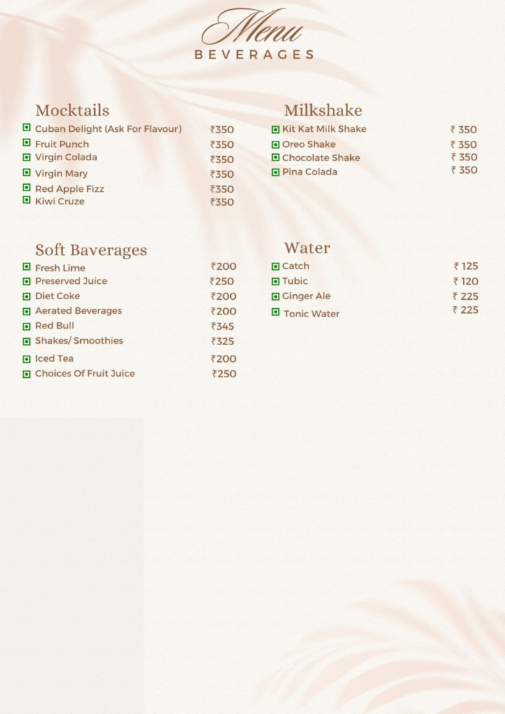 Noon Mirch Beverages