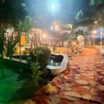 Party night celebration at Garden of 7 Senses with DJ lights